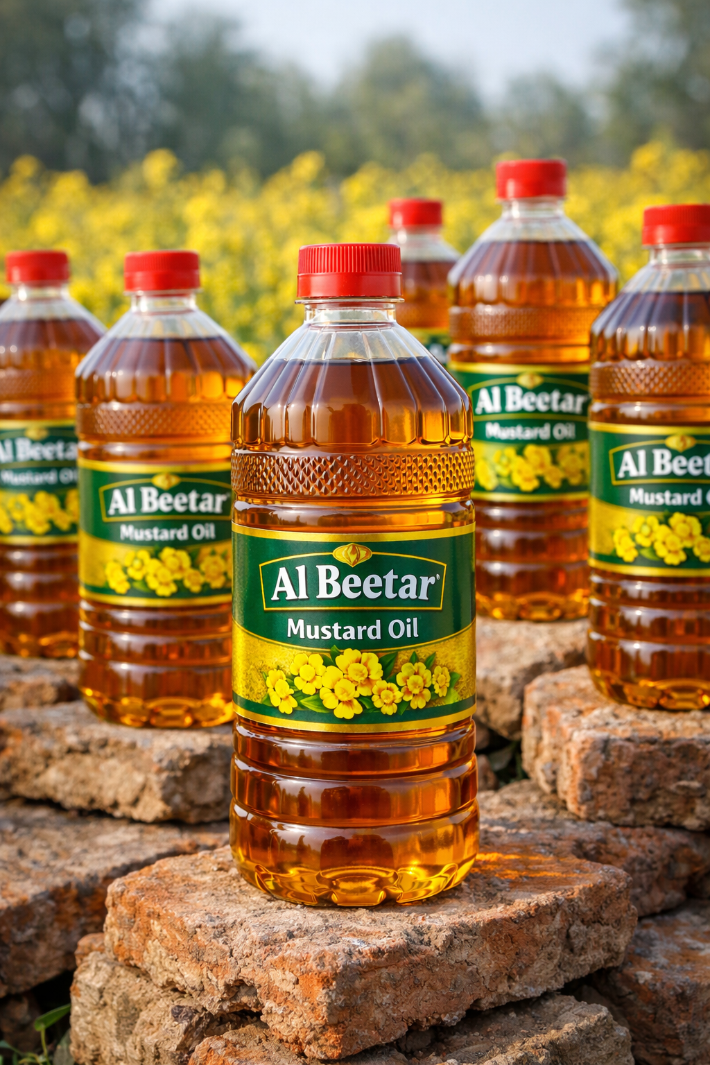 Organic Mustard Oil Cold Pressed 1kg — Al Beetar