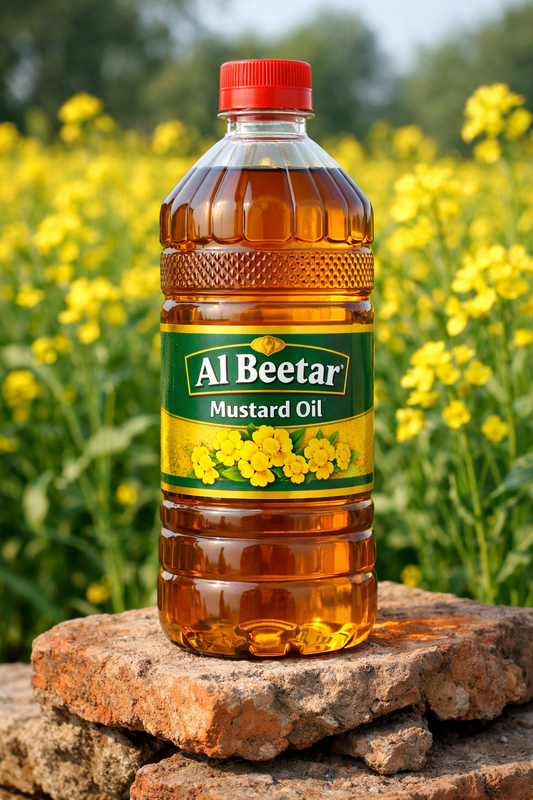 Organic Mustard Oil Cold Pressed 1kg — Al Beetar